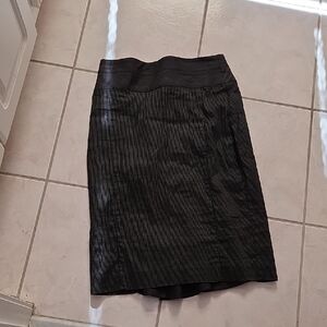 bebe Black Pencil Skirt
